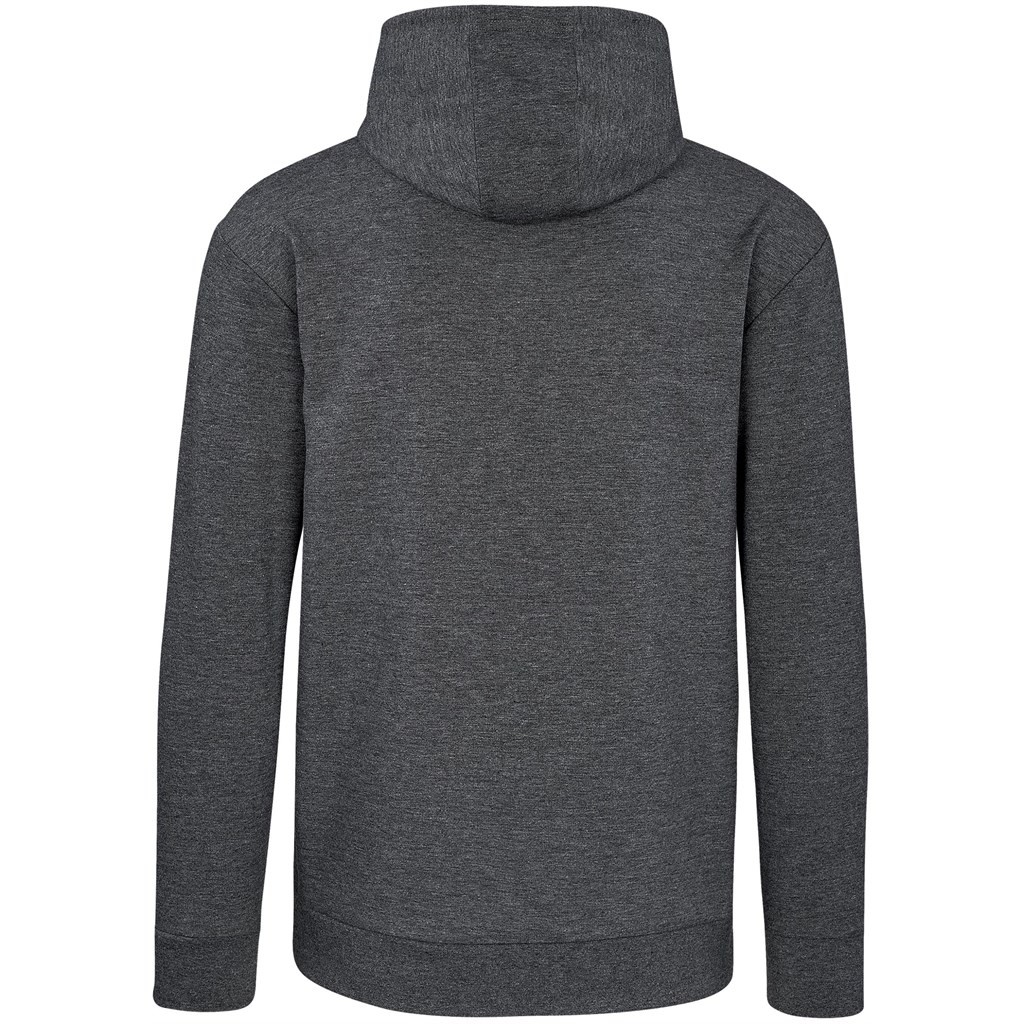 Mens Omega Hooded Sweater - Charcoal