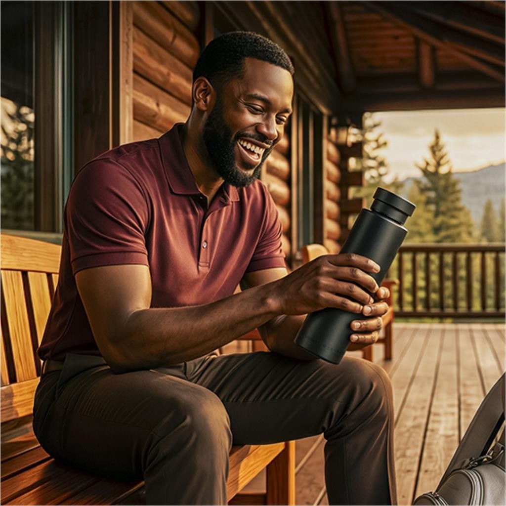 Alex Varga Shackleton Stainless Steel Vacuum Water Bottle - 800ml