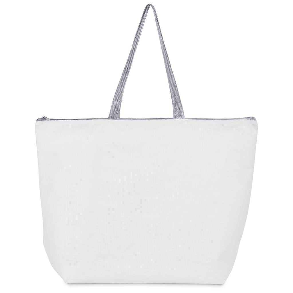Hoppla Skyline Recycled PET Stitch-Bond Shopper With Zip