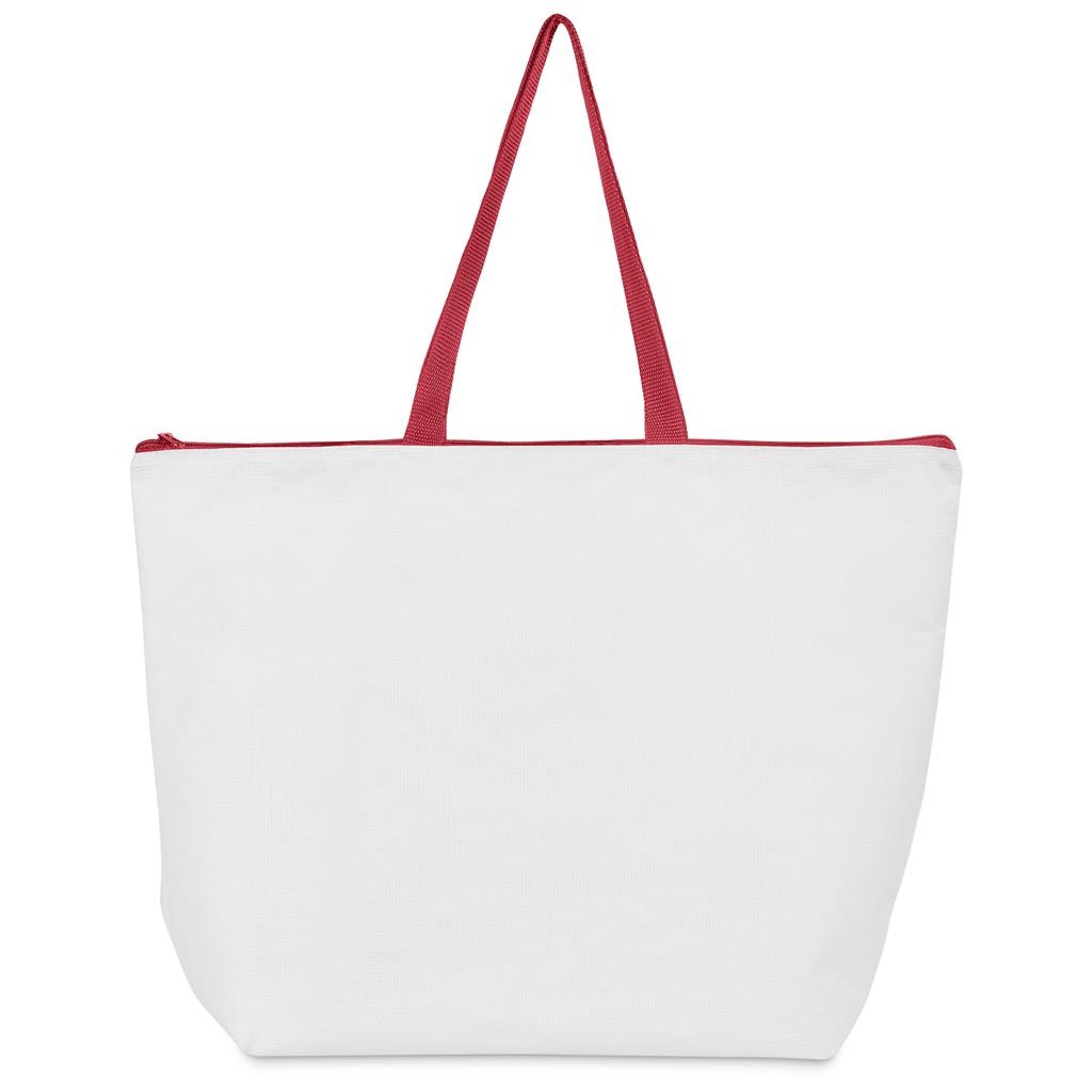 Hoppla Skyline Recycled PET Stitch-Bond Shopper With Zip