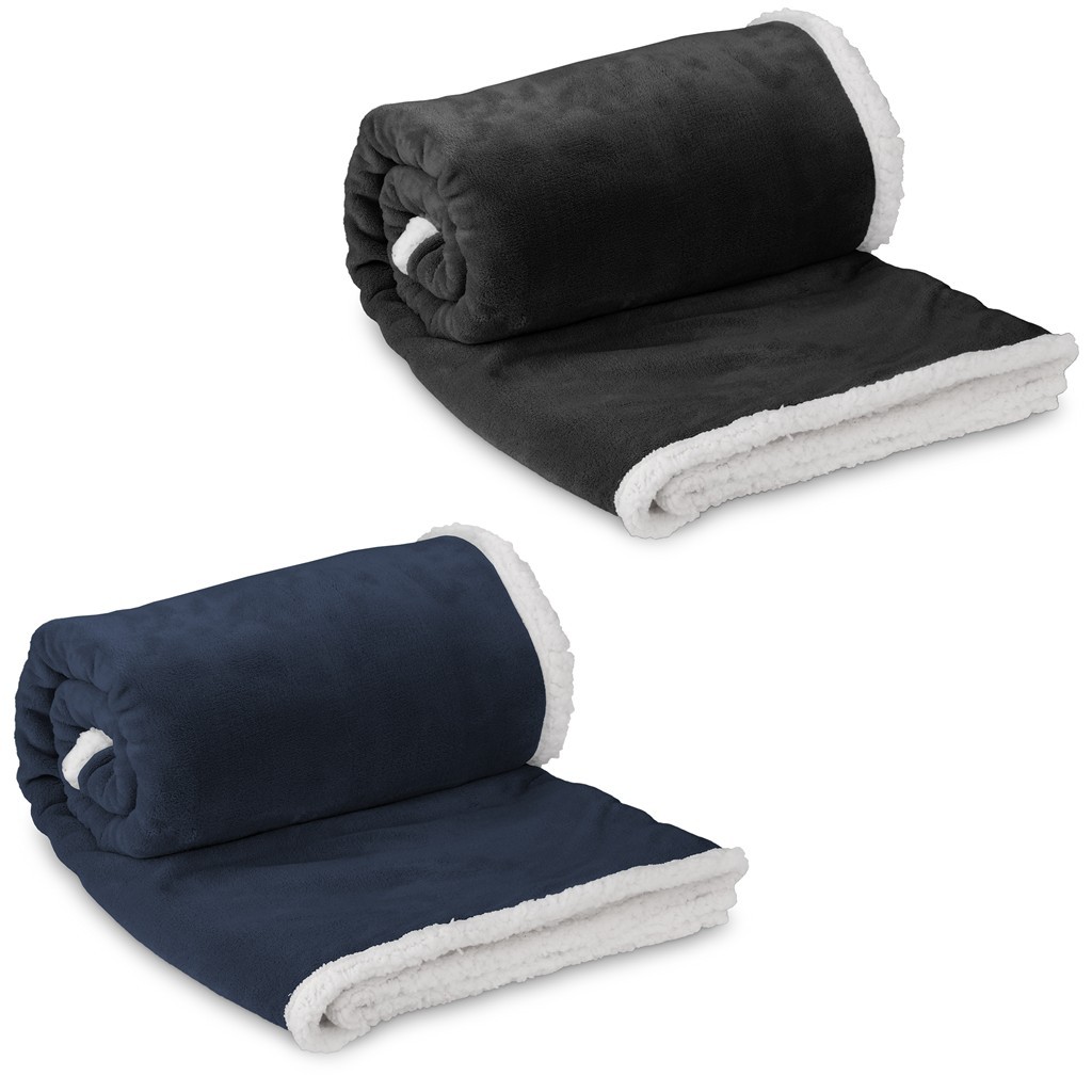 US Basic Mckinley Sherpa Fleece Blanket