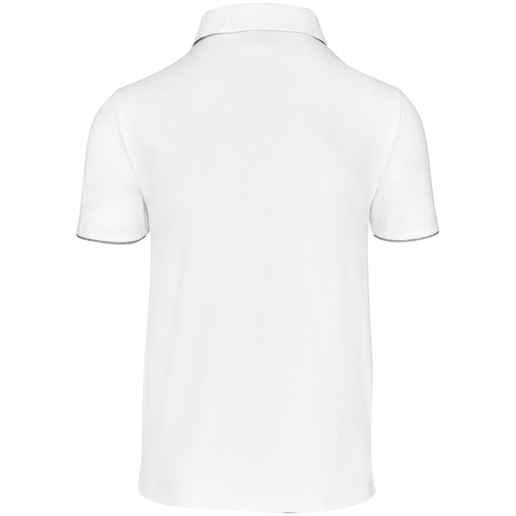 Mens Delta Golf Shirt - White