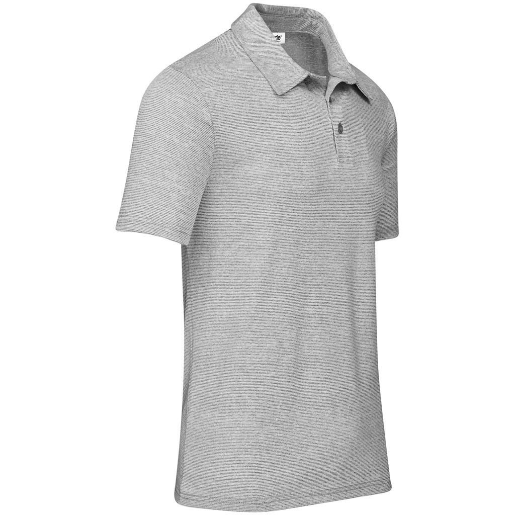 Mens Echo Golf Shirt - Grey