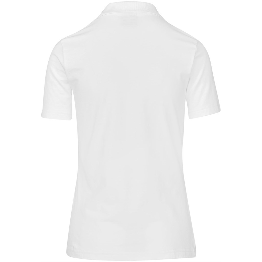 Ladies Cardinal Golf Shirt - White