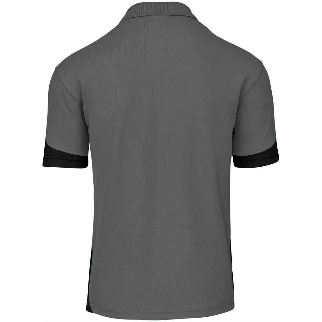 Mens Talon Golf Shirt - Grey
