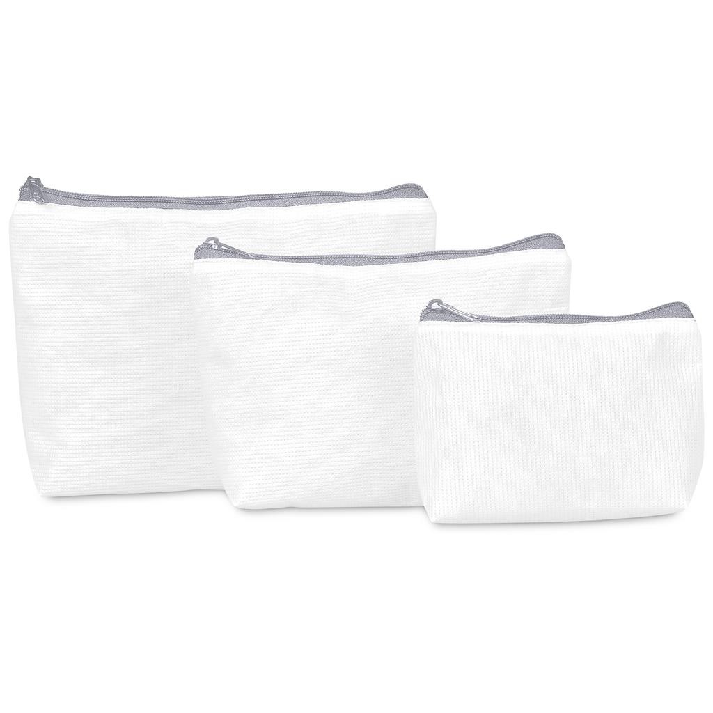 Pre-Production Sample Hoppla Leanne Recycled PET Stitch-Bond Maxi Toiletry Bag