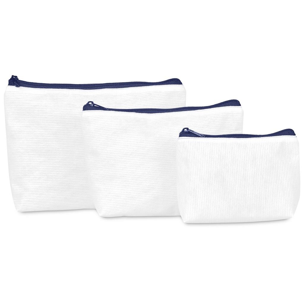 Pre-Production Sample Hoppla Leanne Recycled PET Stitch-Bond Maxi Toiletry Bag