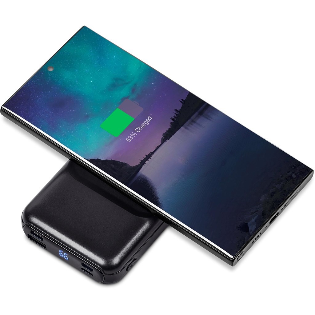 Swiss Cougar Argos Fast Charge 20W Wireless Charging Magnetic Power Bank - 10 000mAh