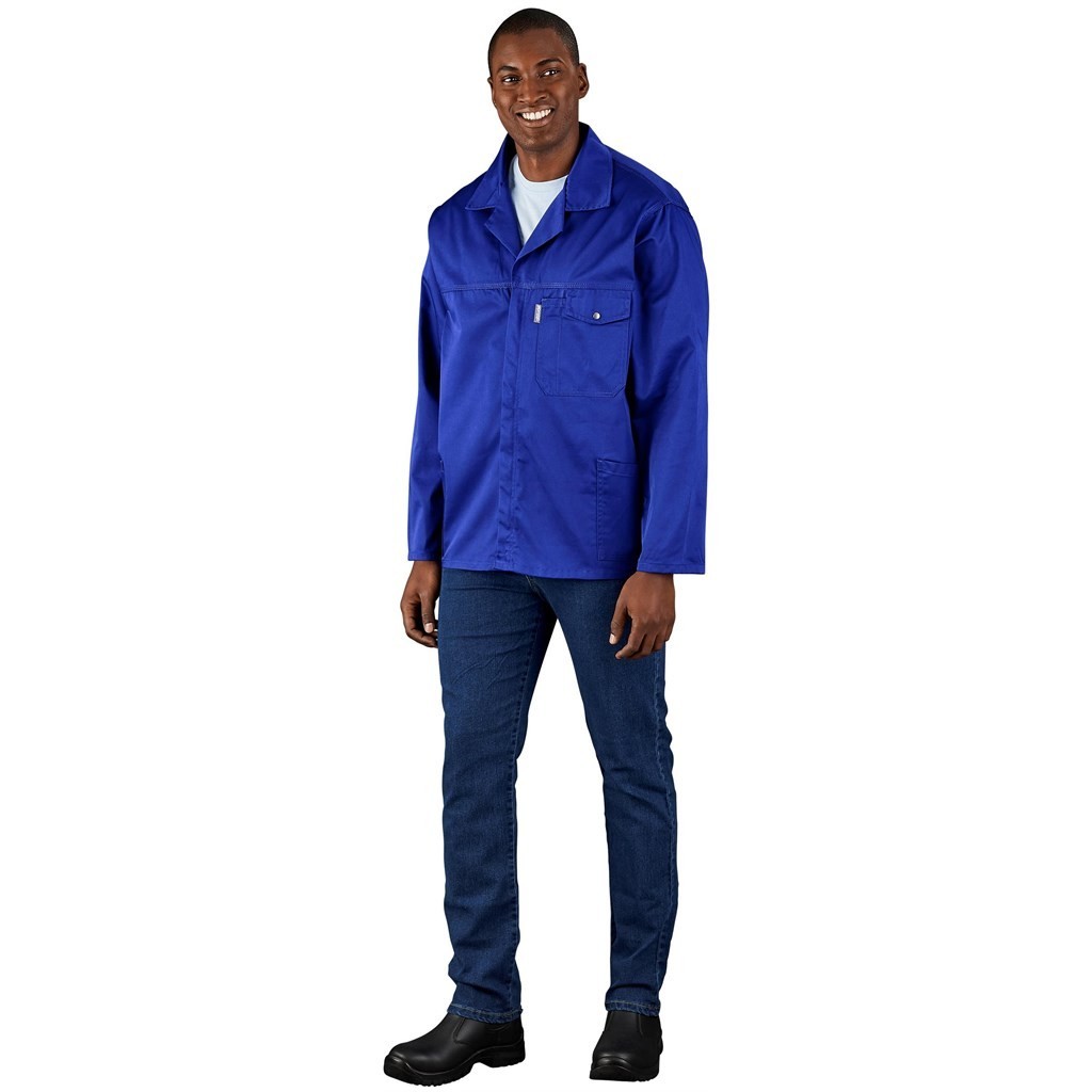 Site Premium Polycotton Jacket - Royal Blue