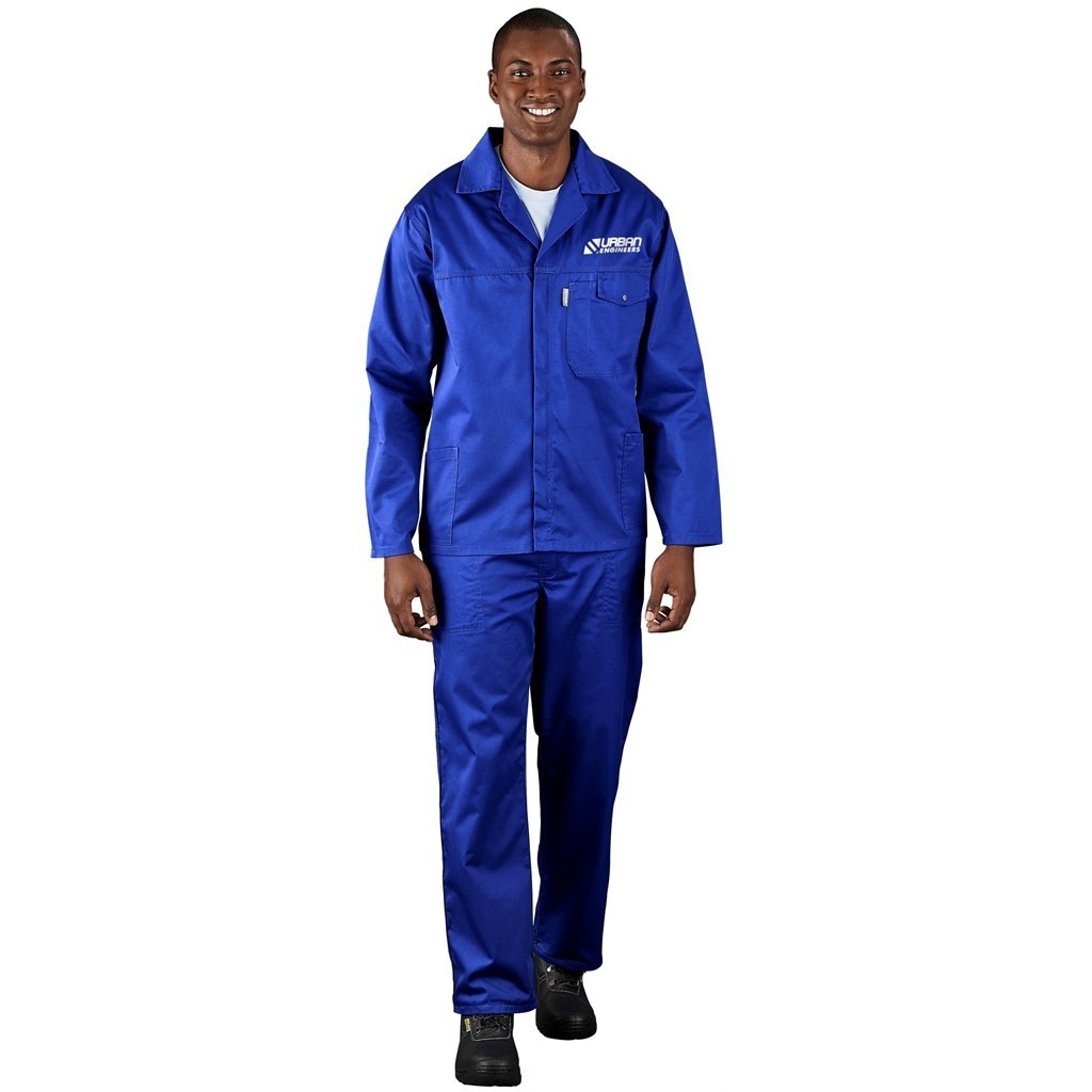 Site Premium Polycotton Jacket - Royal Blue