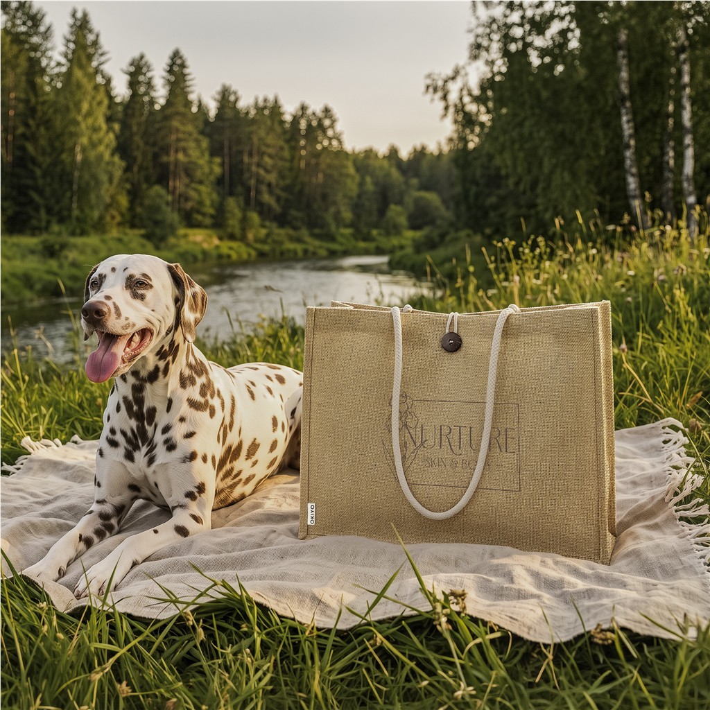 Okiyo Shinrin Jute Tote