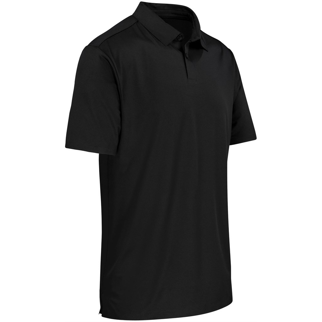 Mens Alex Varga Questana Seamless Golf Shirt - Black