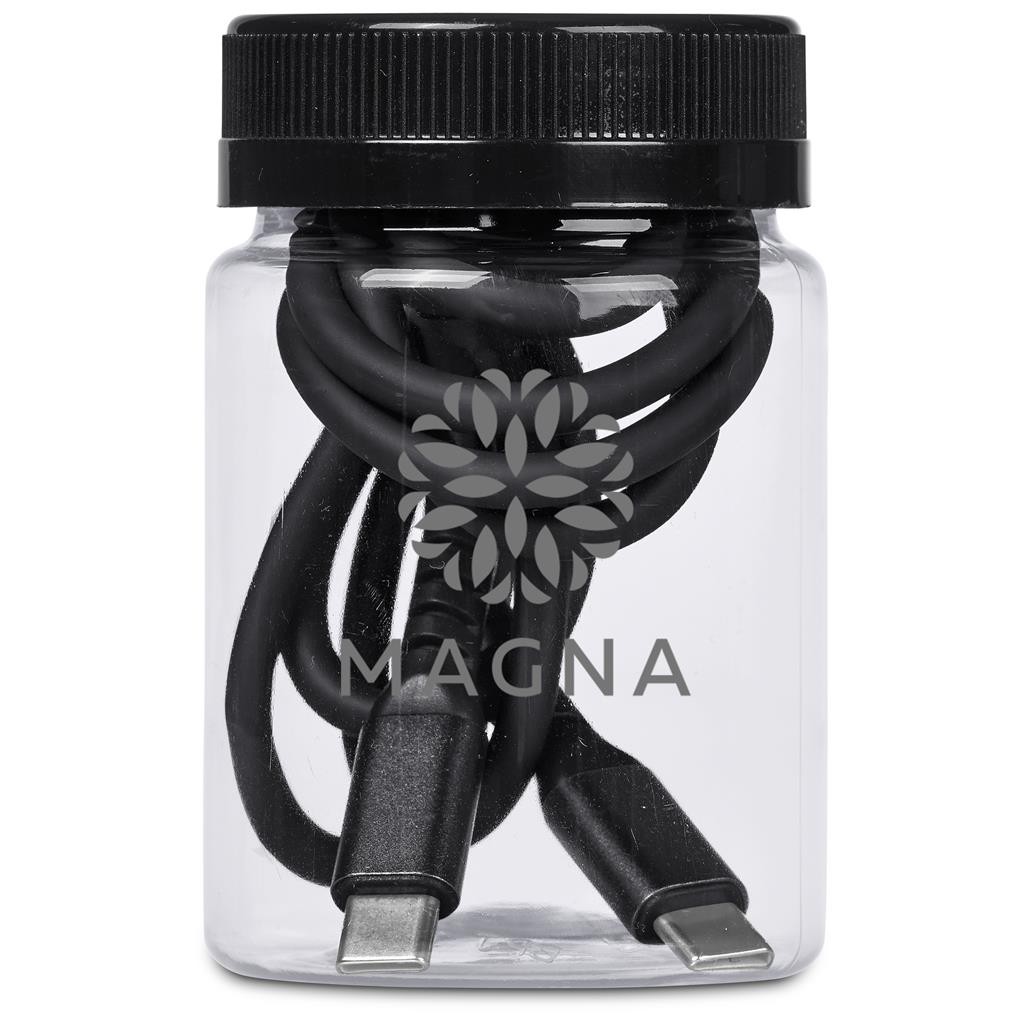 Altitude Barlitt Fast Charge Type-C to Type-C Charging Cable Cable in Jar