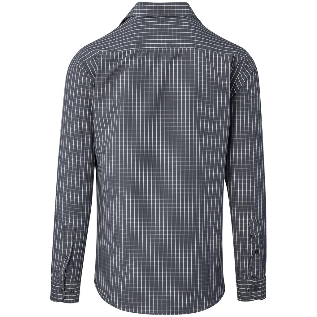Men Long Sleeve Aston Shirt - Grey