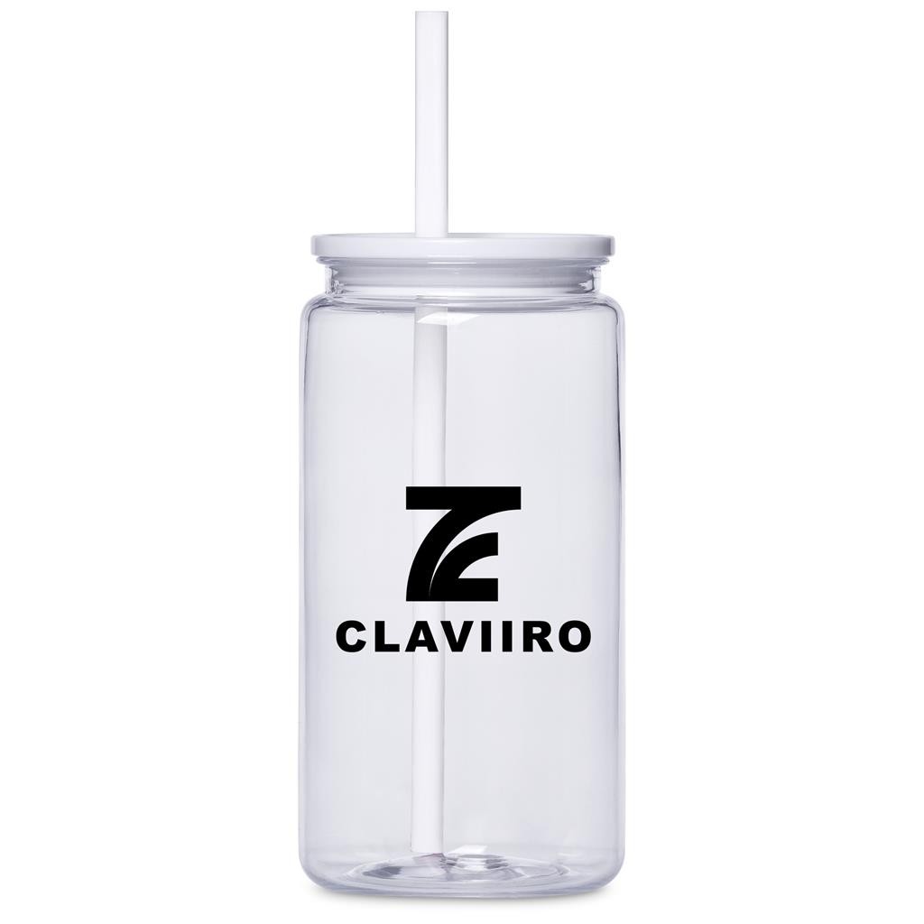 Altitude Mina Plastic Tumbler and Straw - 550ml