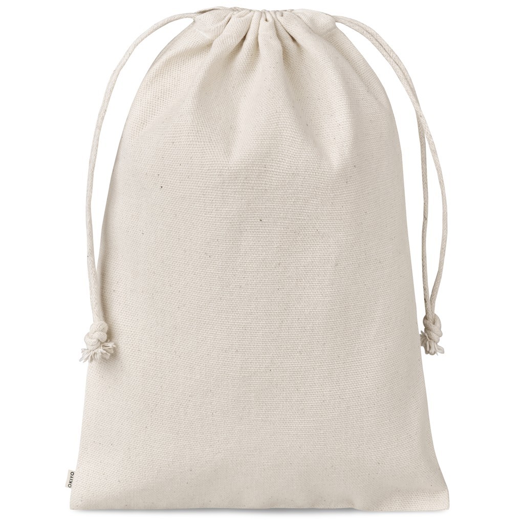 Okiyo Chikara Maxi Cotton Drawstring Pouch