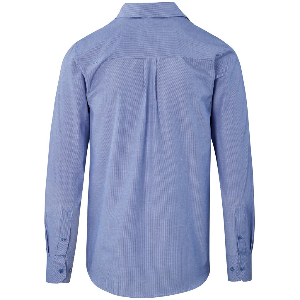 Mens Long Sleeve Northampton Shirt - Royal Blue