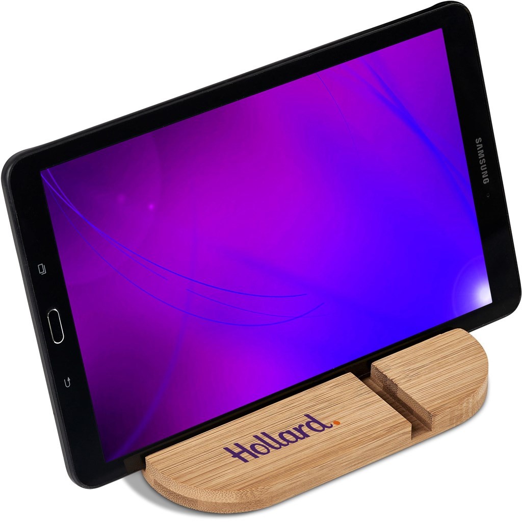 Okiyo Kurosu Bamboo Phone Stand
