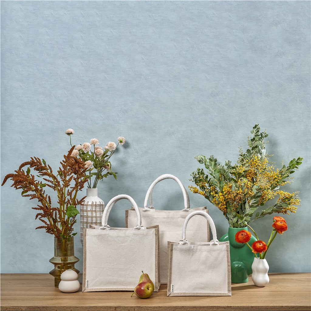 Okiyo Chinsai Mini Jute & Cotton Gift Bag
