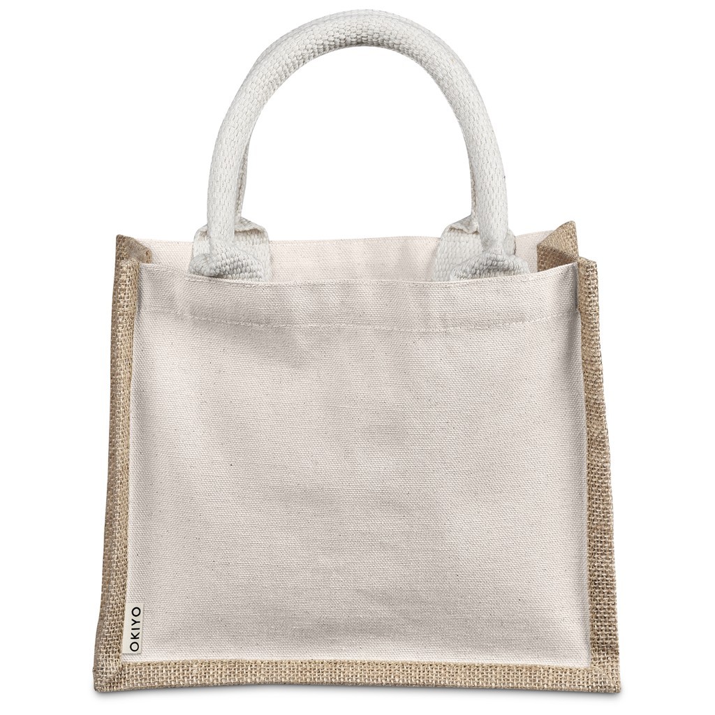 Okiyo Chinsai Mini Jute & Cotton Gift Bag