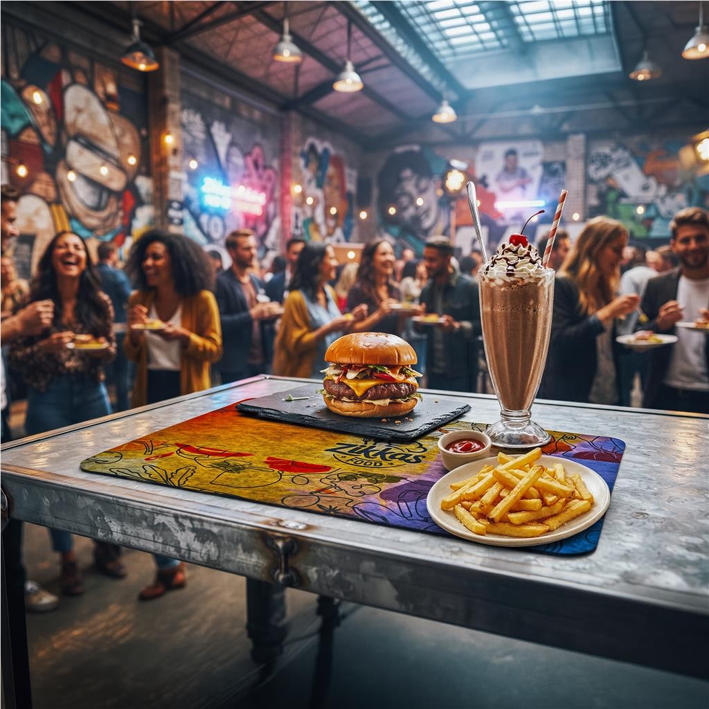 Hoppla Savour RPET Felt Placemat