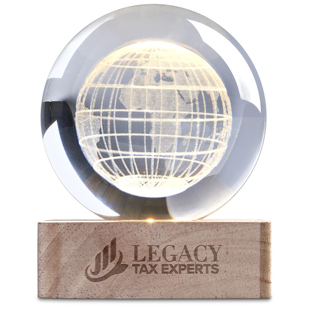 Altitude Blaze Light-Up Globe Award