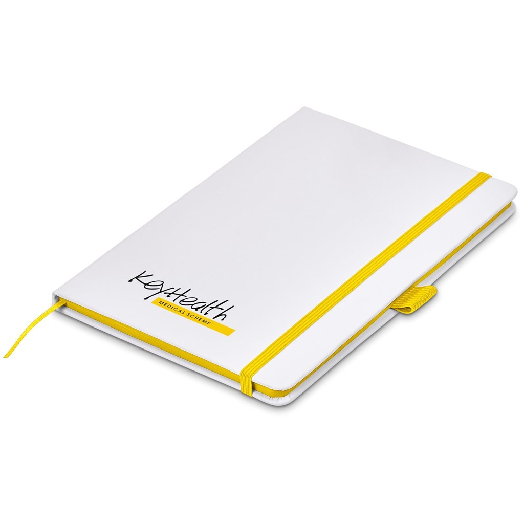 Altitude Tundra A5 Hard Cover Notebook - Yellow