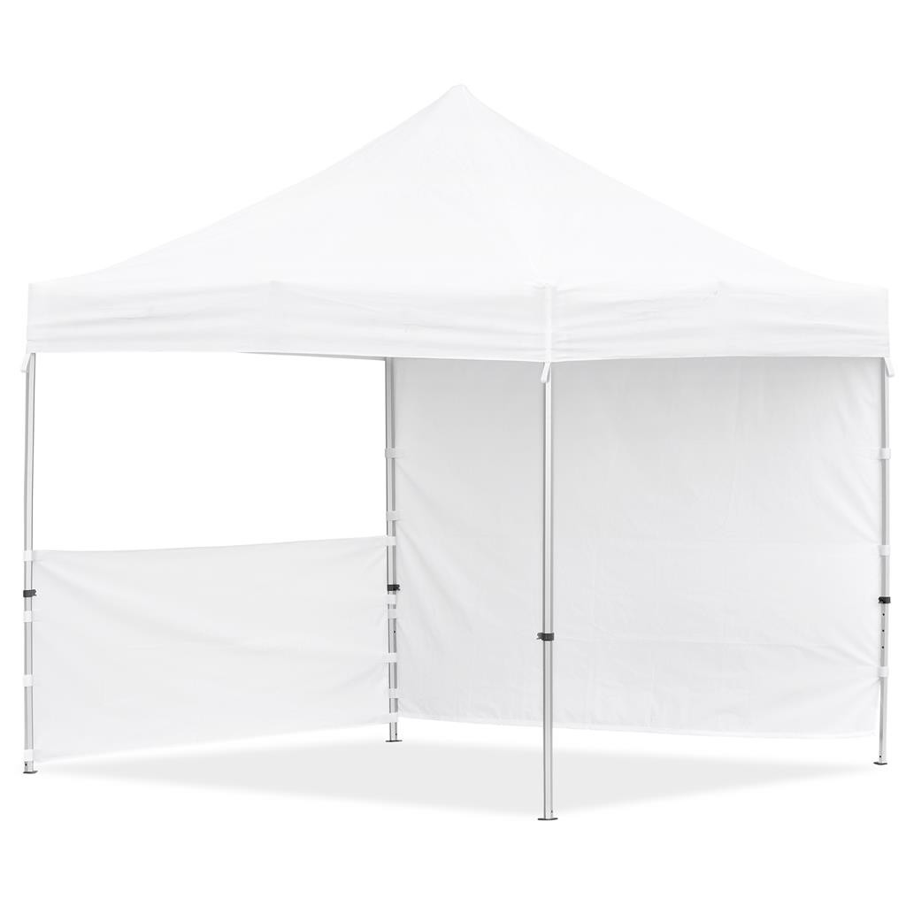 Coated Steel Sublimated Gazebo 3m x 3m - 1 Half-Wall Skin - 1 Full-Wall Skin