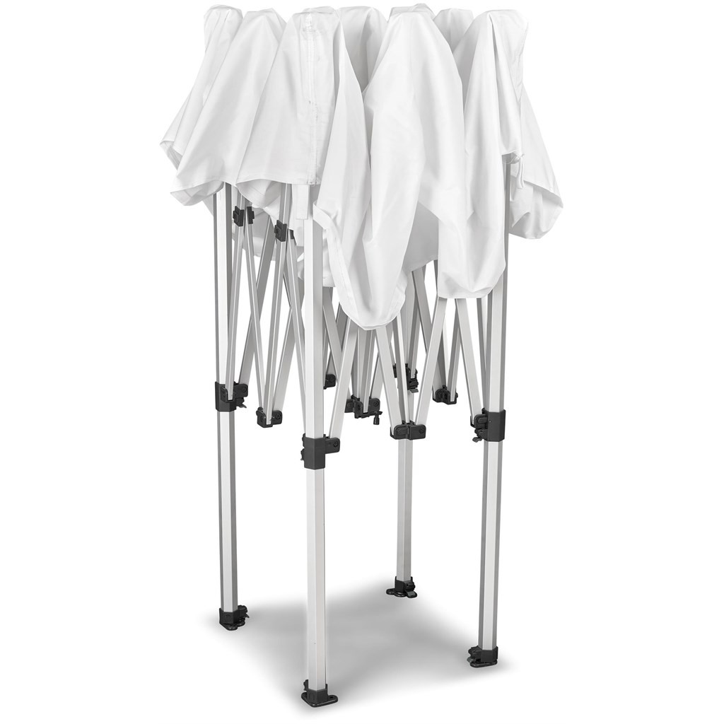 Ovation Sublimated Gazebo 2m X 2m - 3 Half-Wall Skins - 1 Full-Wall Skin
