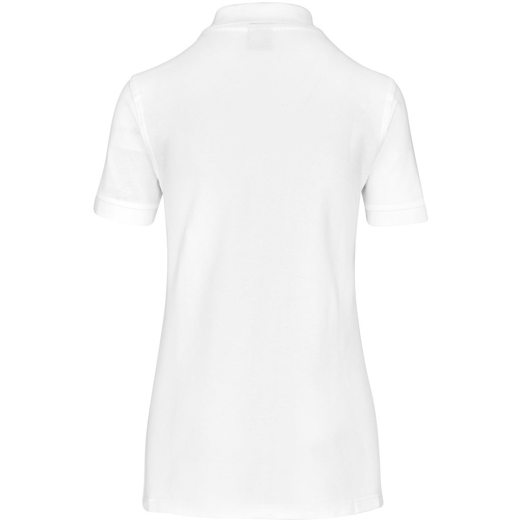 Ladies Boston Golf Shirt - White